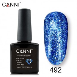 Canni Platinum 492 Blue Glitter