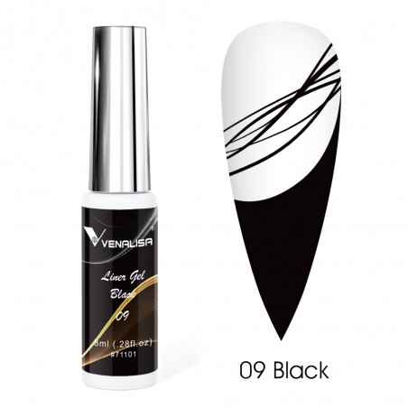 Venalisa Liner Gel 8 ml - 09 Black