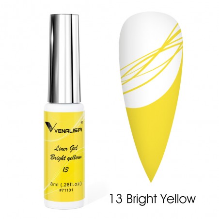 Venalisa Liner Gel 8 ml - 13 Bright Yellow