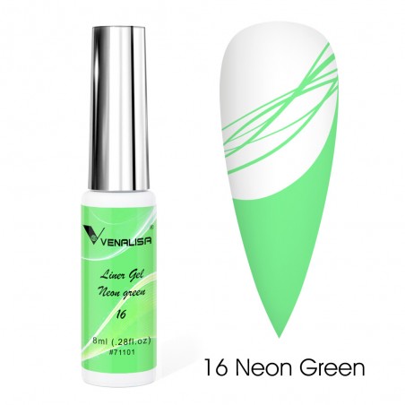 Venalisa Liner Gel 8 ml - 16 Neon Green