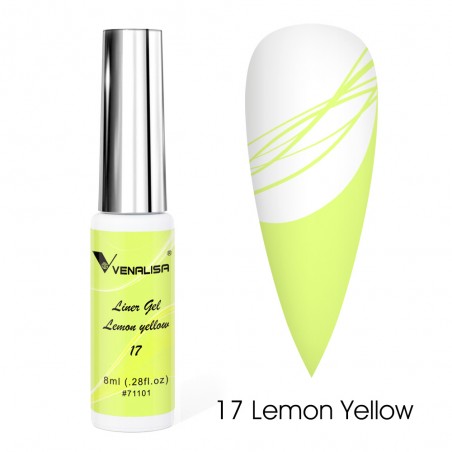 Venalisa Liner Gel 8 ml - 17 Lemon Yellow