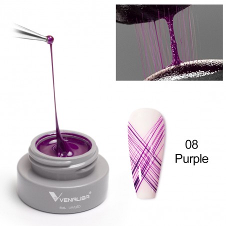 Venalisa Spider Gel - 08 Purple