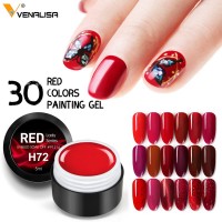 Venalisa Red Lady Painting Gel | AviNails.ro